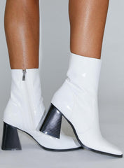 Michelle Boots White
