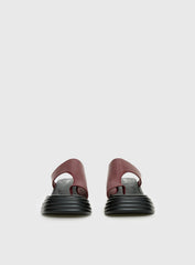 Therapy Finale Platform Sandals Red