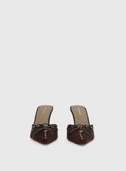 Charisma Pointed Toe Heels Brown