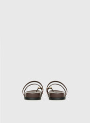 Therapy Alba Hardware Detail Sandals Chocolate
