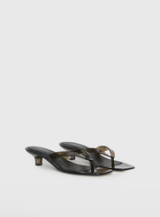 Therapy Jellyz Kitten Heels Smoke