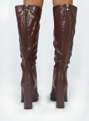 Keeley Boots Matte Brown