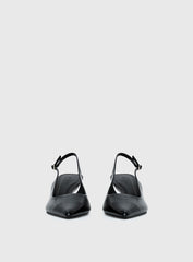 Billini Anaya Pointed Toe Heels Black / Gold