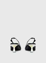 Billini Anaya Pointed Toe Heels Black / Gold