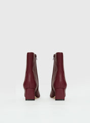Velvette Boots Burgundy