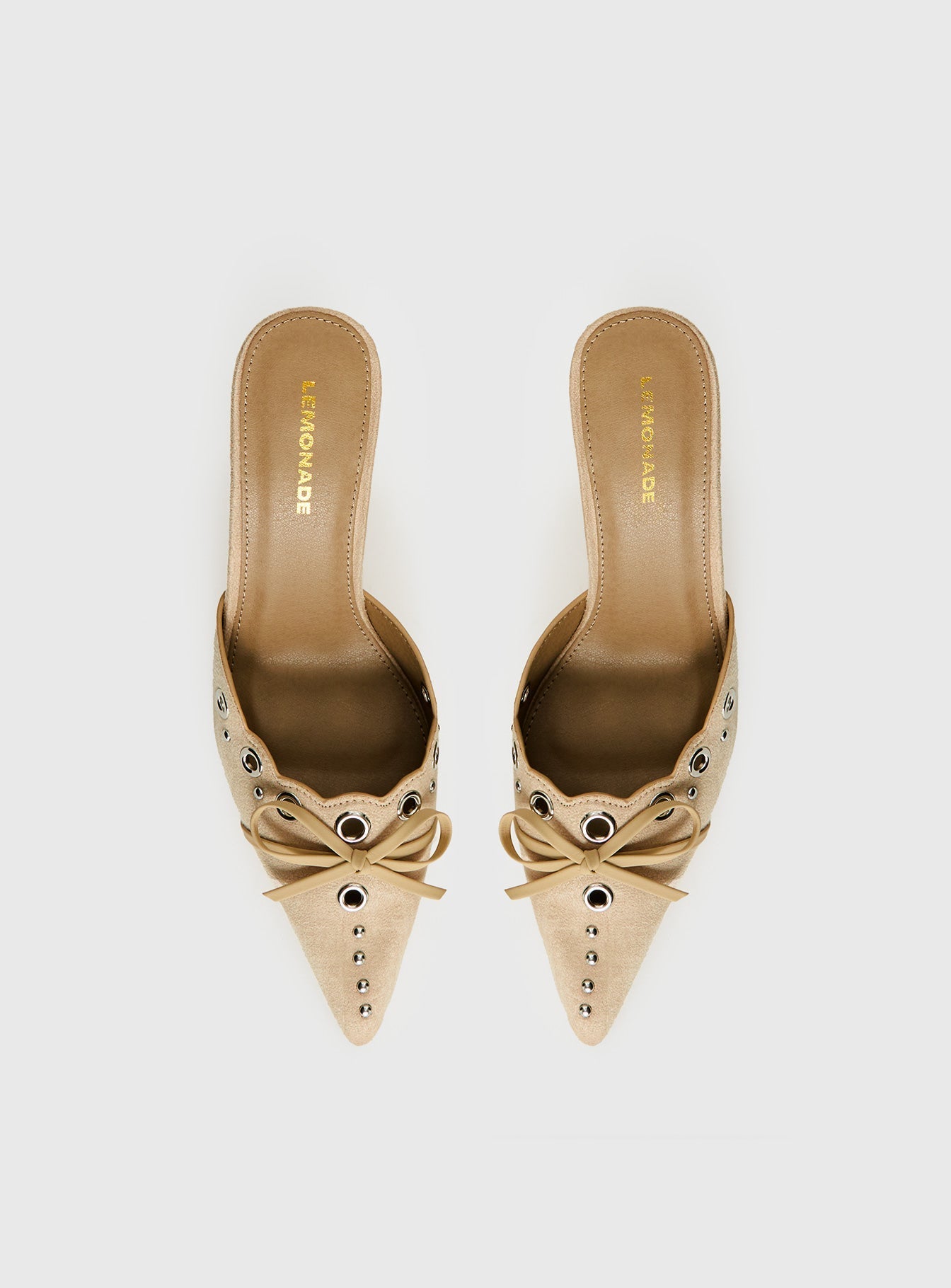 Charisma Pointed Toe Heels Taupe